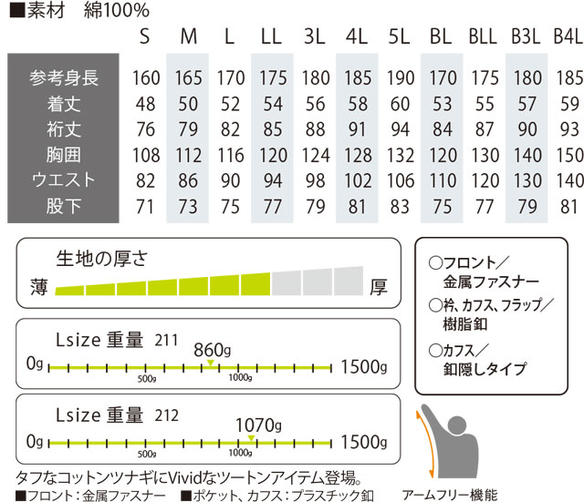 商品仕上がり寸法