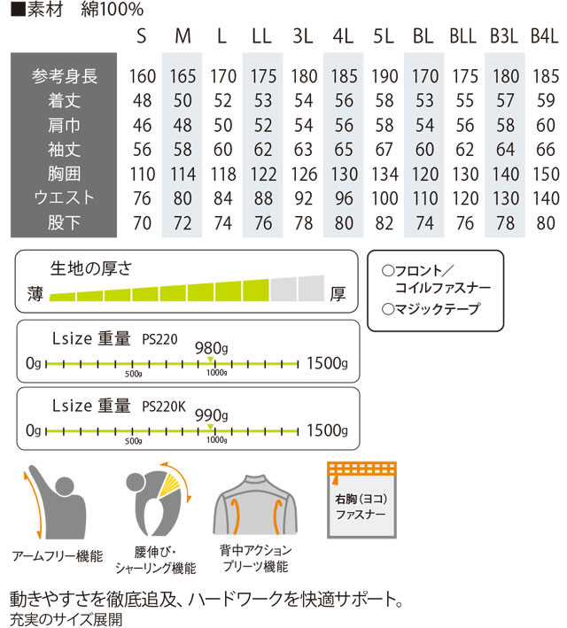商品仕上がり寸法