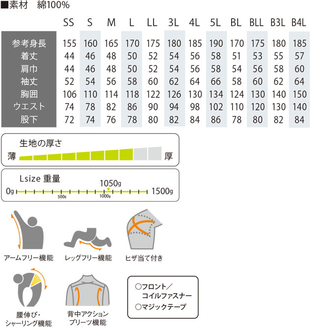 商品仕上がり寸法