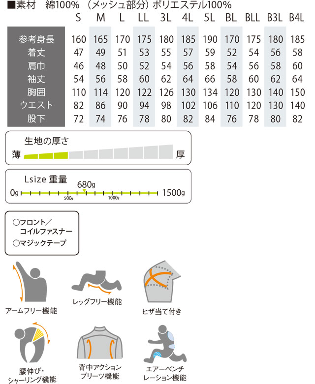 商品仕上がり寸法