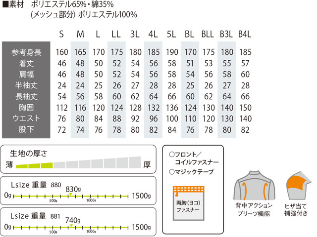 商品仕上がり寸法
