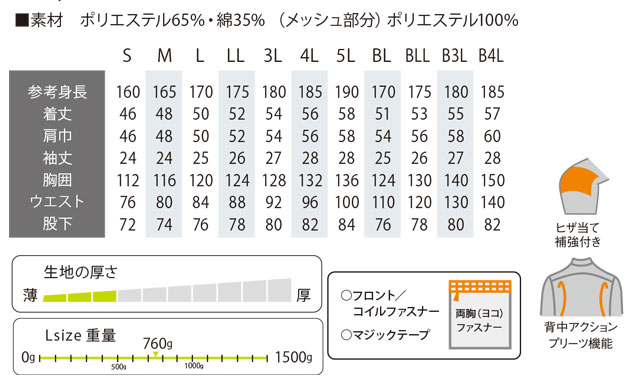 商品仕上がり寸法