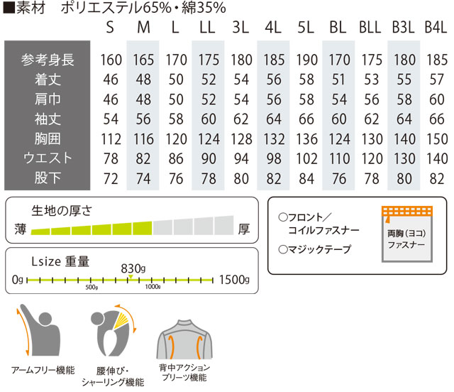 商品仕上がり寸法