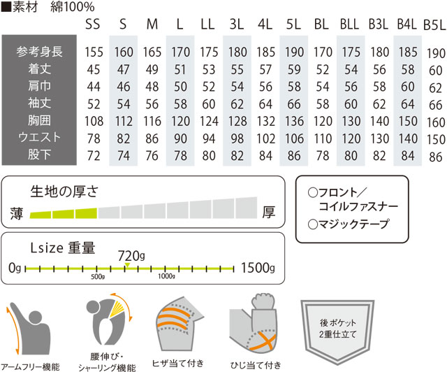 商品仕上がり寸法