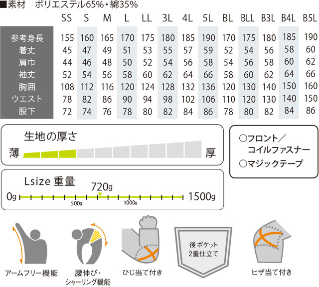 商品仕上がり寸法