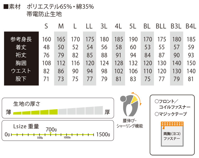 商品仕上がり寸法