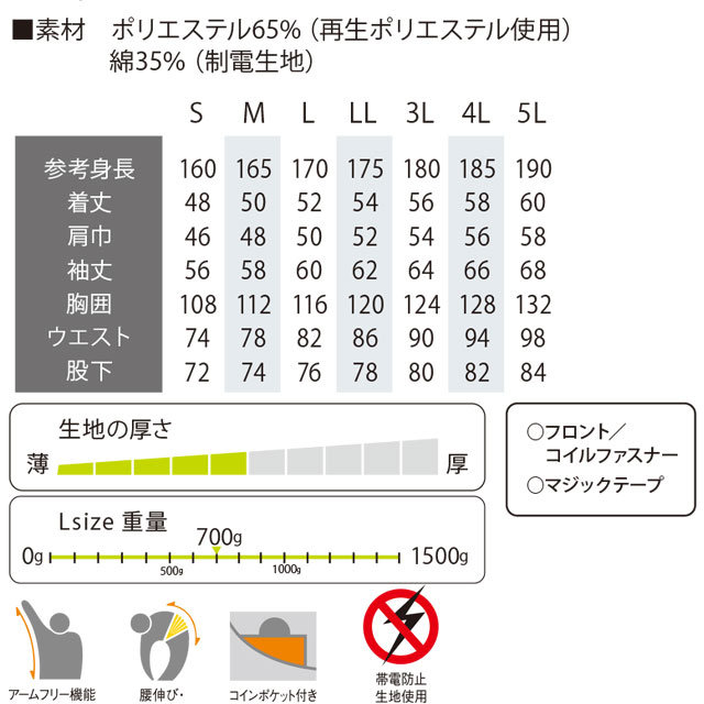 商品仕上がり寸法