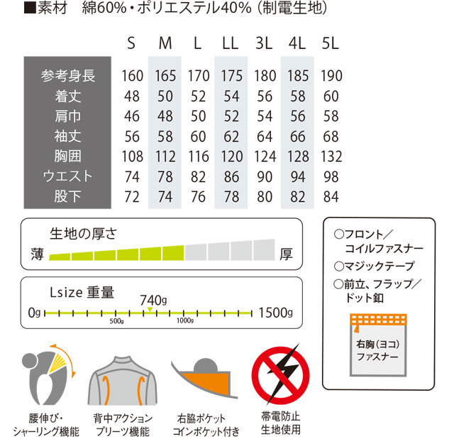 商品仕上がり寸法