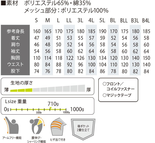 商品仕上がり寸法