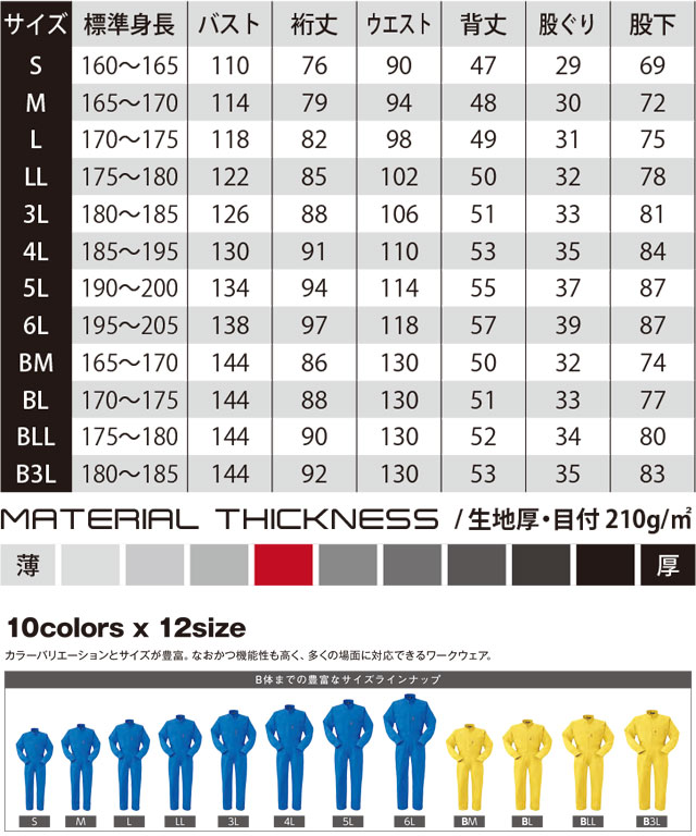 商品仕上がり寸法