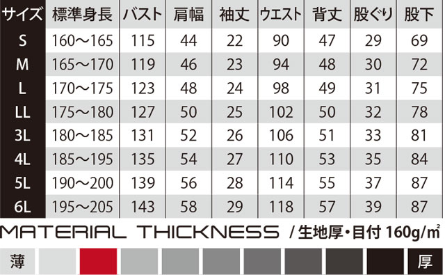 商品仕上がり寸法