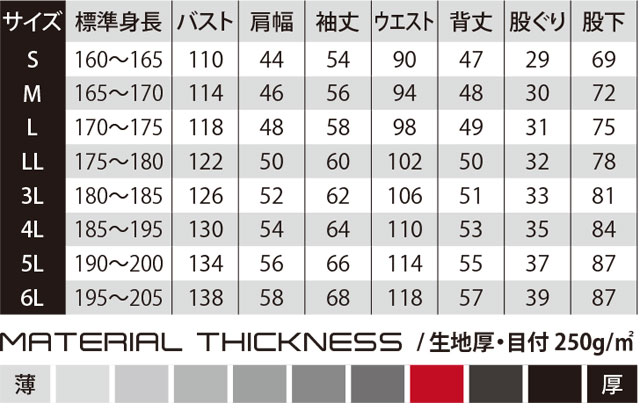 商品仕上がり寸法
