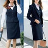 S04361 S04369 ベスト 事務服 セロリー