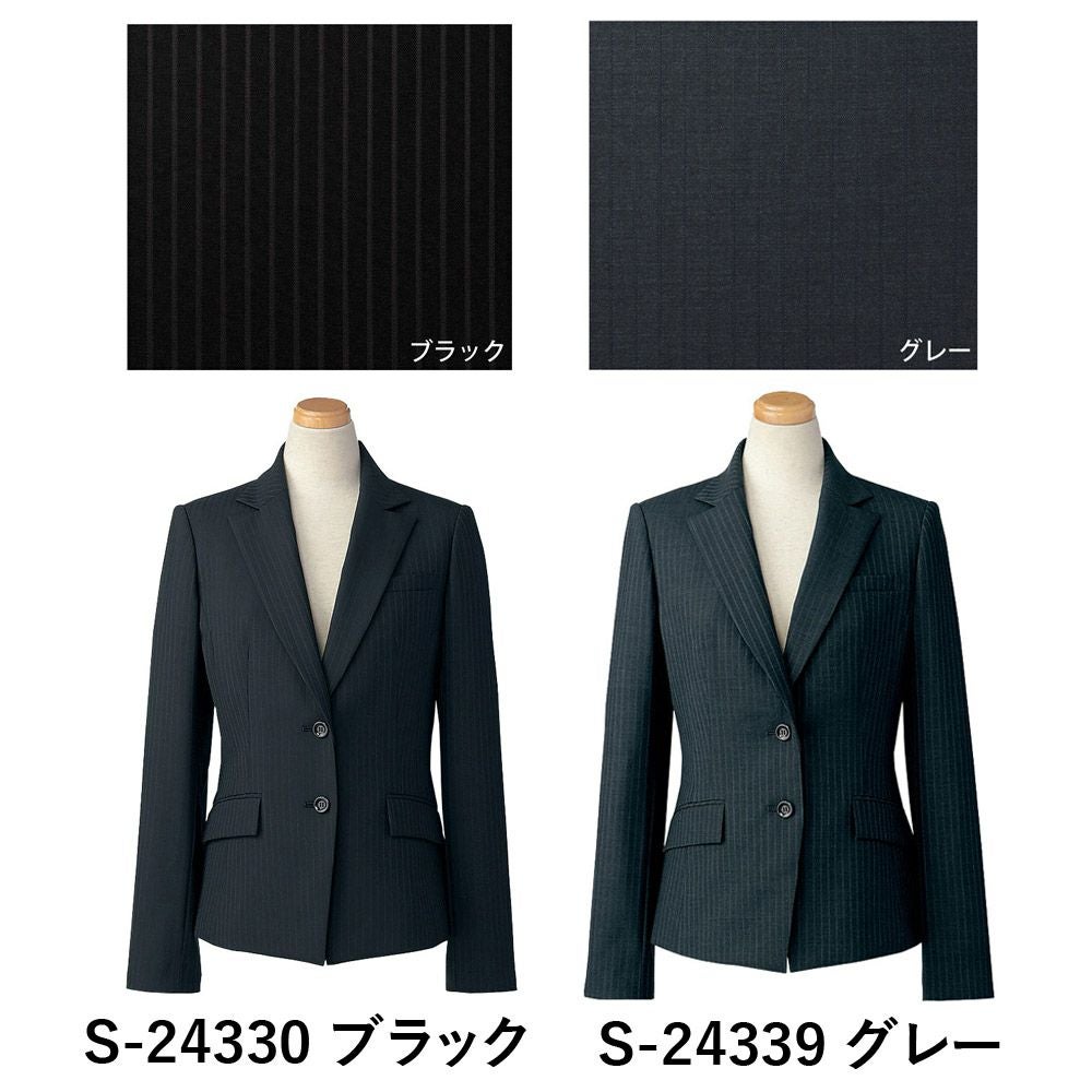 S24330 S24339 ジャケット 事務服 セロリー