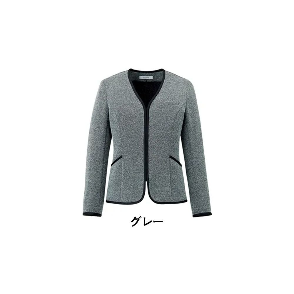 EAJ716 ジャケット 事務服 セロリー