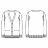 EWG723 カーディガン 事務服 カーシーカシマ