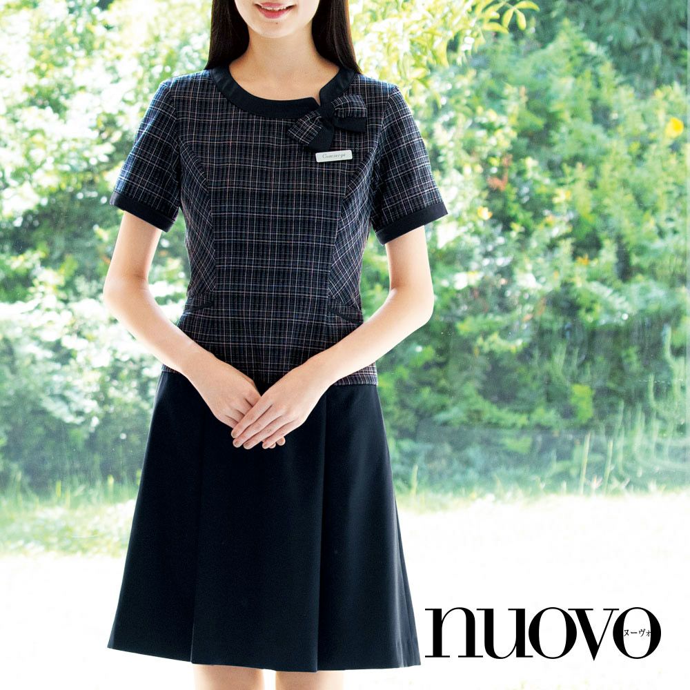 FO25048 ワンピース 事務服 フォーク