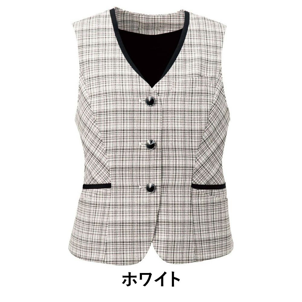 FV36248 ベスト 事務服 制服 フォーク