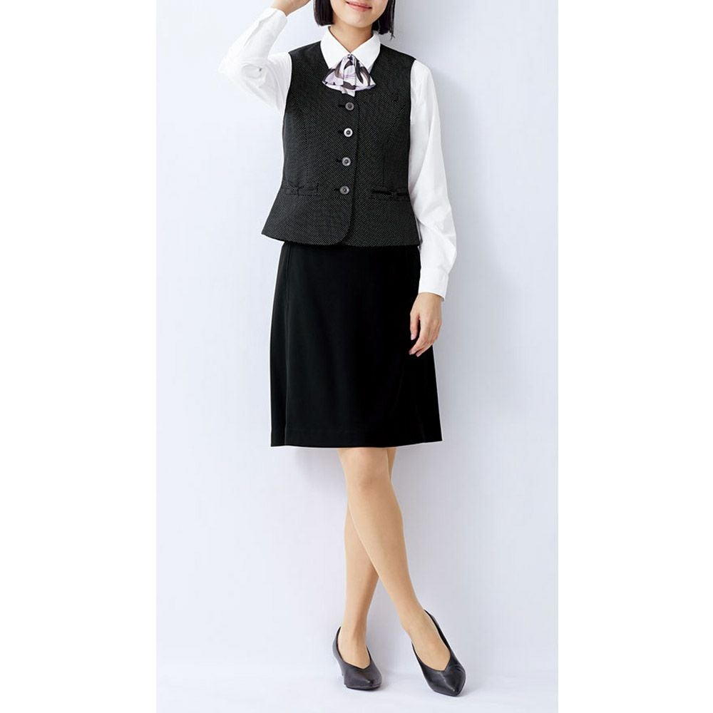FV35992 ベスト 事務服 制服 フォーク