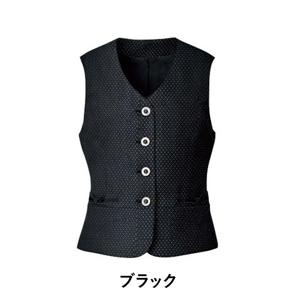 FV35992 ベスト 事務服 制服 フォーク