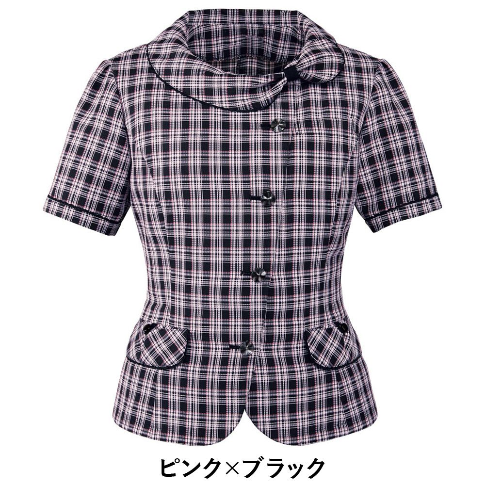 FB71205 オーバーブラウス 事務服 フォーク