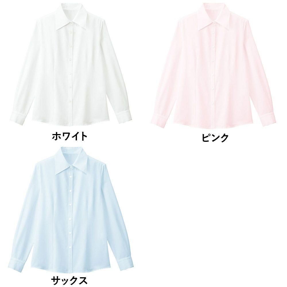 FB7548 ブラウス フォーク 事務服