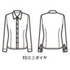 FB7548 ブラウス フォーク 事務服