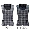 HCV9830 ベスト 事務服 制服 ピエ