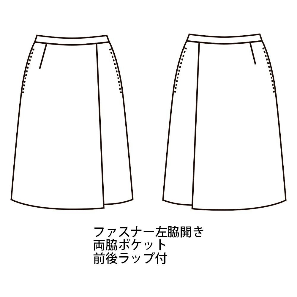 9010 キュロット 事務服 ハネクトーン
