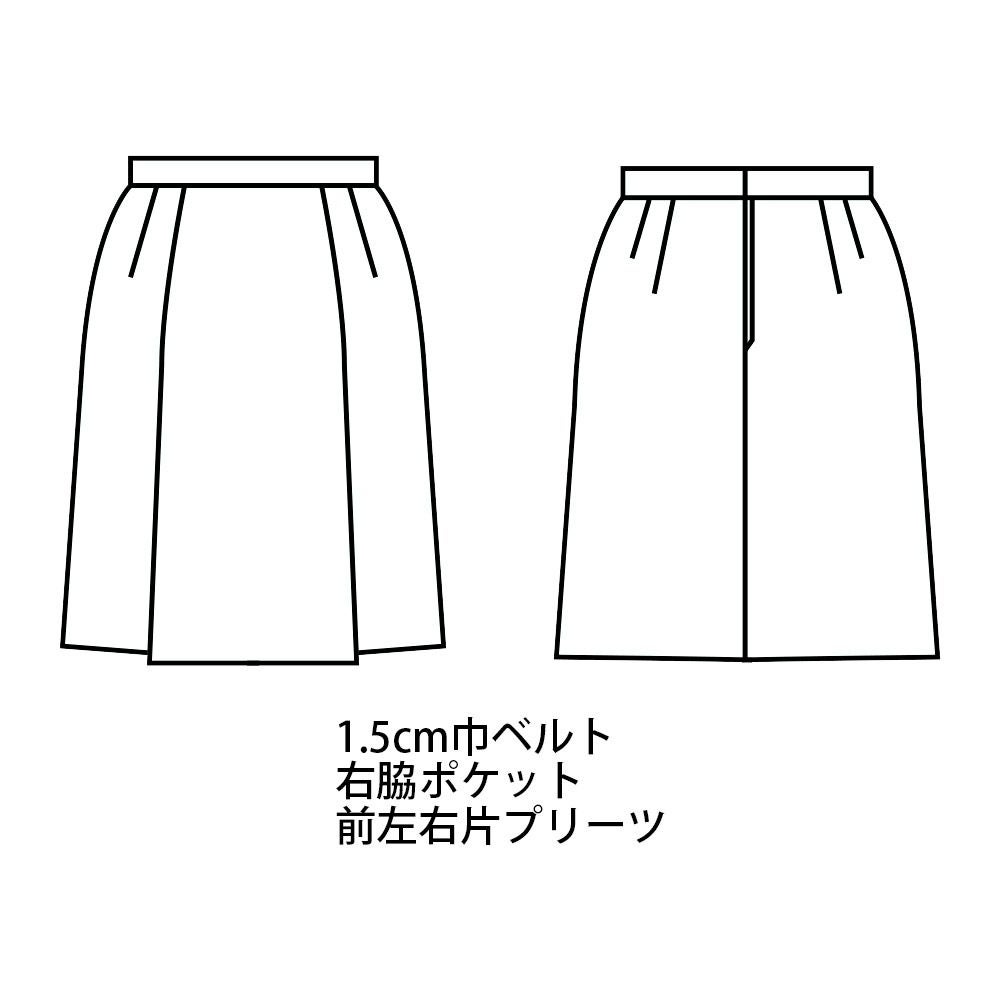 WP859 スカート 事務服 ハネクトーン