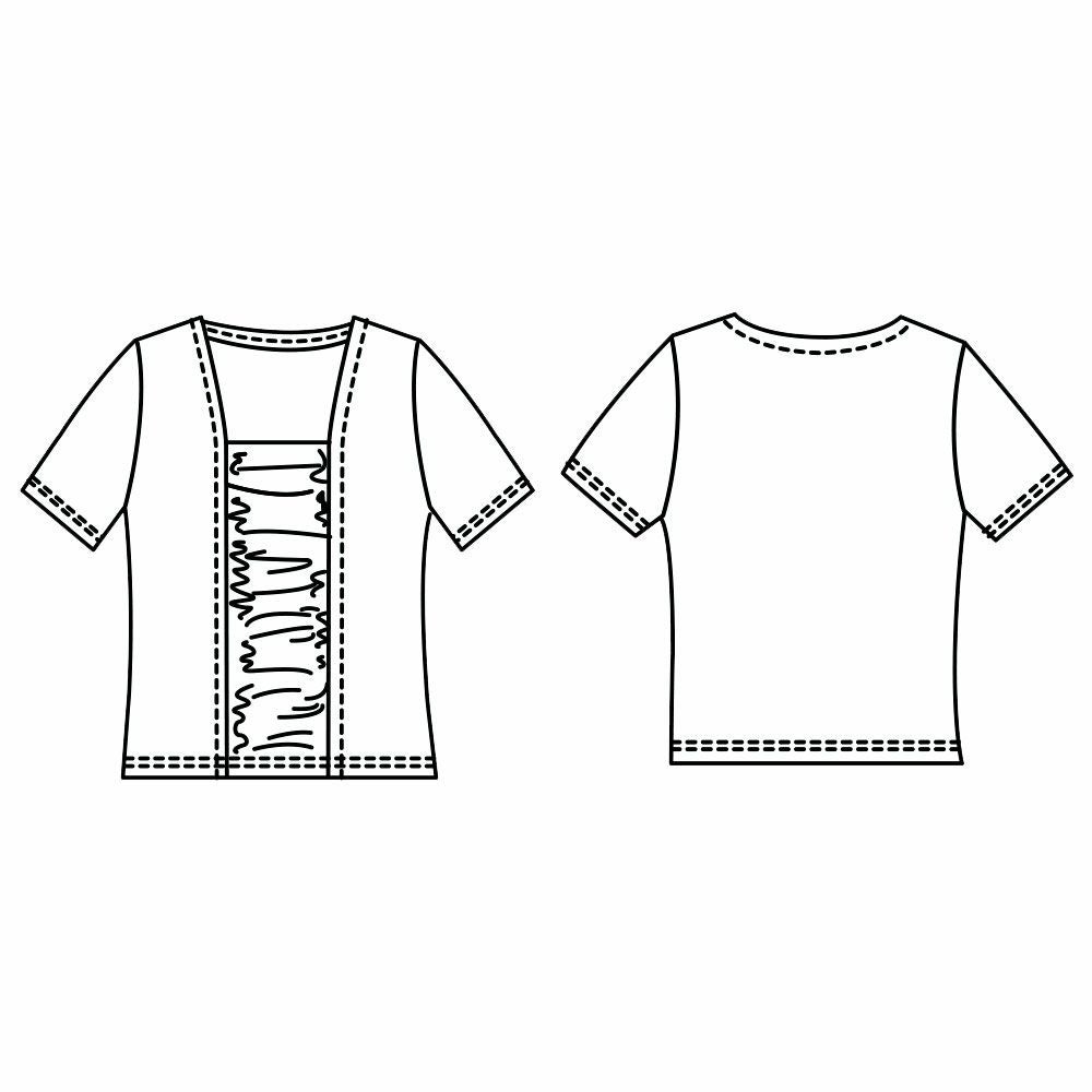 WP318 カットソー Tシャツ 事務服 ハネクトーン