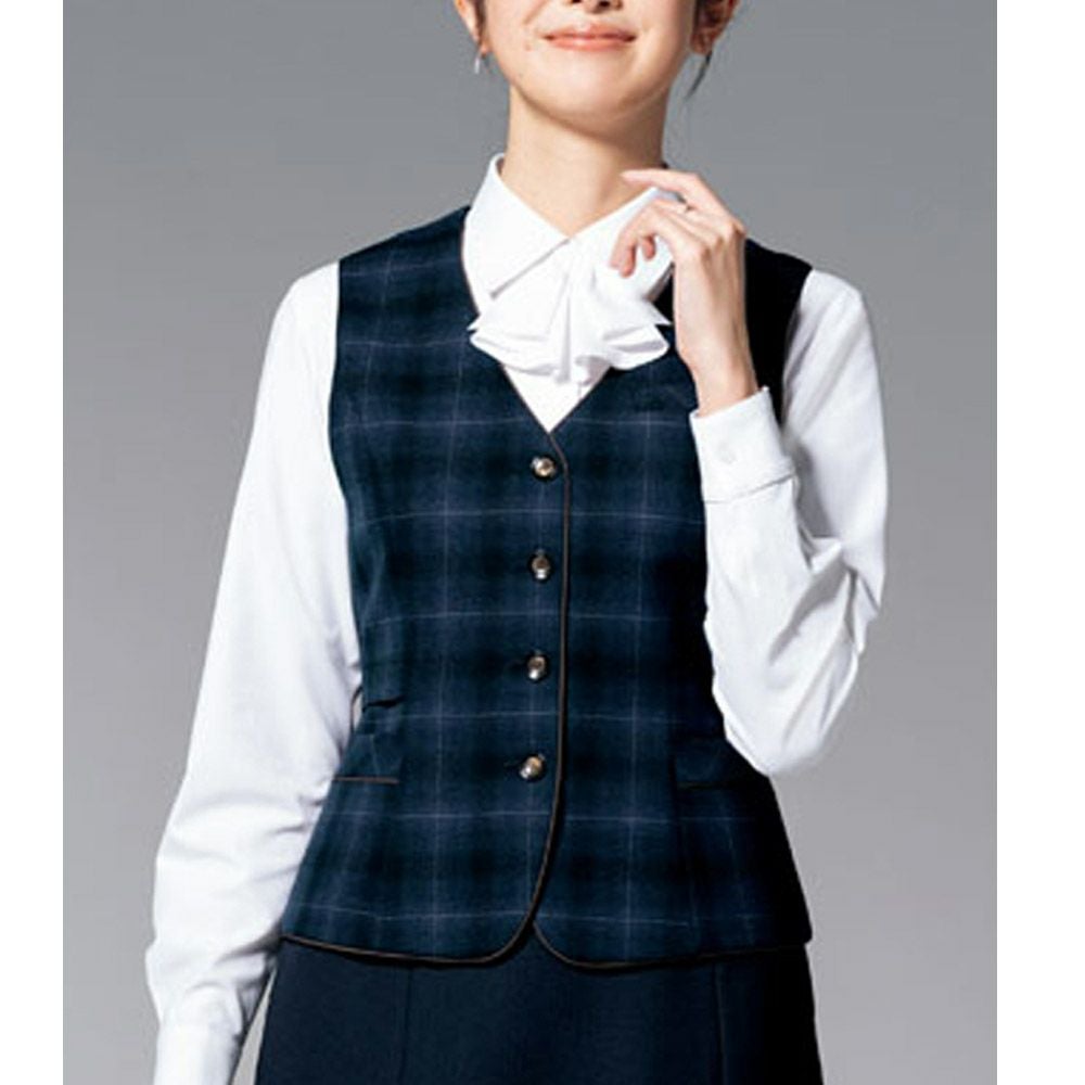 女性 ベスト U5026 事務服 ヤギ