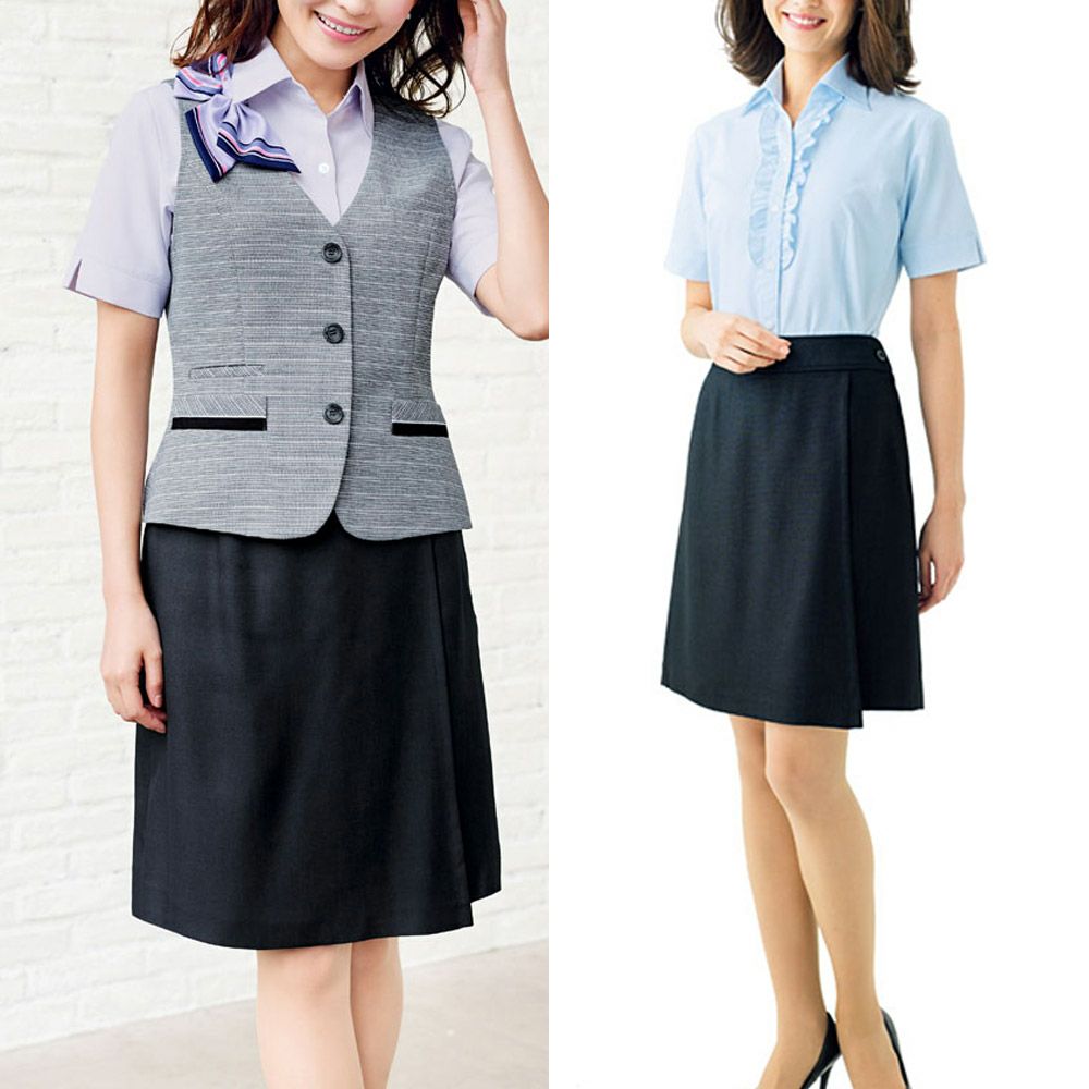 事務服 大きい キュロット LC3705 ボンマックス