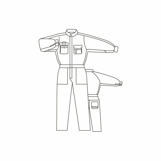 マルキ 丸鬼 ツナギ服 つなぎ 211